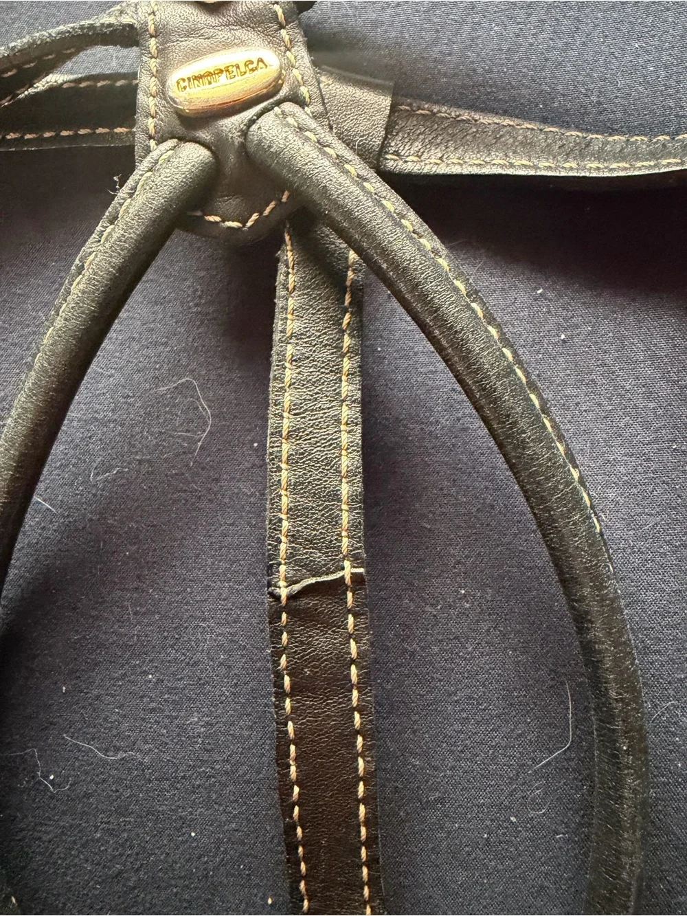 Cinopelca leather dog harness for small dogs - Picture 5 of 6